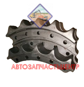 Комплект сегментов KOMATSU D65 / SHANTUI SD16 (9 шт) (14X-27-15111;14X-27-15112;16Y-18-00014) (SM)